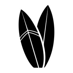 surfboard icon, surfboard silhouette vector illustration-simple silhouette illustration of surfboard, perfect for surfboard logos and icons