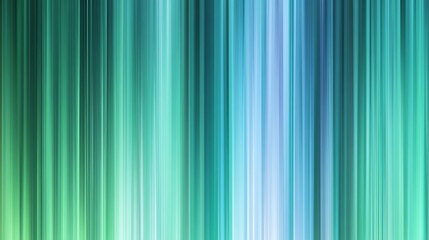 Obraz premium Captivating vertical stripes of gradient colors from deep green to soft blue hues creating a soothing atmosphere with a sense of tranquility and depth