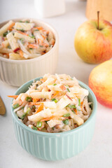 Homemade Asian Apple Slaw Salad