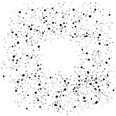 Abstract black watercolor paint splash background. black watercolor splash isolated on white