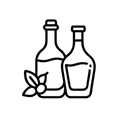 vinegar and oil