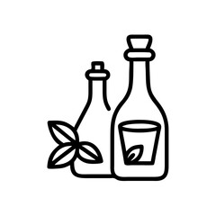 vinegar and oil