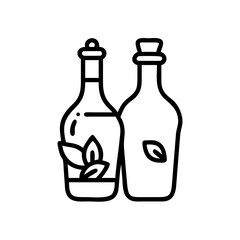 vinegar and oil