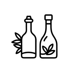 vinegar and oil