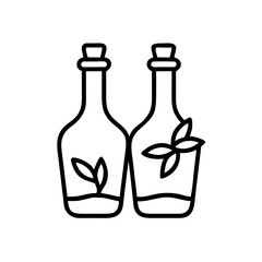 vinegar and oil