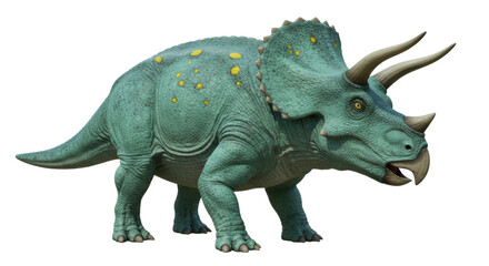 Isolated Triceratops Dinosaur