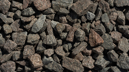 Close-Up of Rough Gray and Brown Rocks