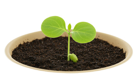 Isolated Seedling