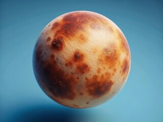 Fototapeta premium Close-up of a Small Brown Circular Birthmark on Skin