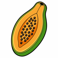vector illustration of an apple