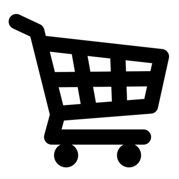 Warenkorb Symbol als Vektor Datei - Einkaufskorb mit transparenten Hintergrund