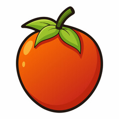 vector illustration of an apple