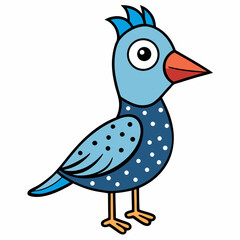 blue bird cartoon