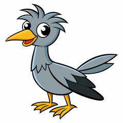 illustration of a cartoon bird
