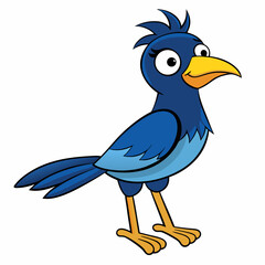 blue bird cartoon