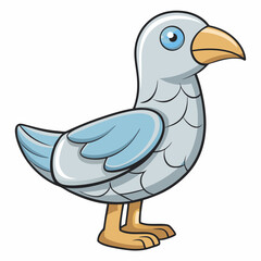 blue bird cartoon