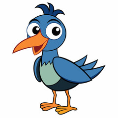 illustration of cartoon turkey