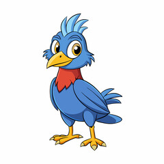 blue bird cartoon
