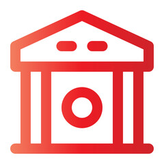 bank gradient icon