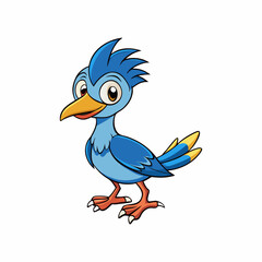 blue bird cartoon