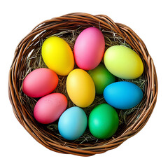 colorful easter eggs png