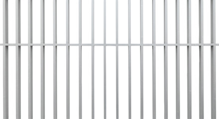 Isolated Jail Bars