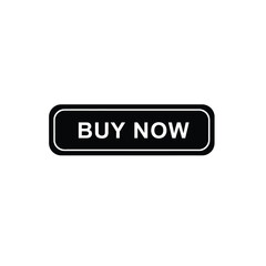 Black Buy Now Button Vector Illustration For Ecommerce And Retail Design