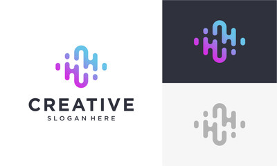 sound wave vector logo
