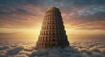 the babel tower biblical concept video