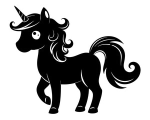Unicorn SVG & Silhouette Vector | Magical Fantasy Design for Kids Crafts, Party Decor, Apparel & Sticker