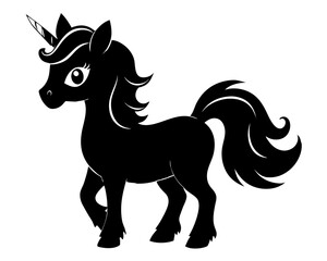 Unicorn SVG & Silhouette Vector | Magical Fantasy Design for Kids Crafts, Party Decor, Apparel & Sticker