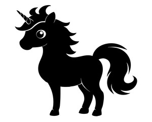 Unicorn SVG & Silhouette Vector | Magical Fantasy Design for Kids Crafts, Party Decor, Apparel & Sticker