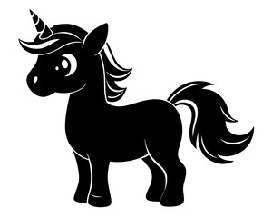 Unicorn SVG & Silhouette Vector | Magical Fantasy Design for Kids Crafts, Party Decor, Apparel & Sticker