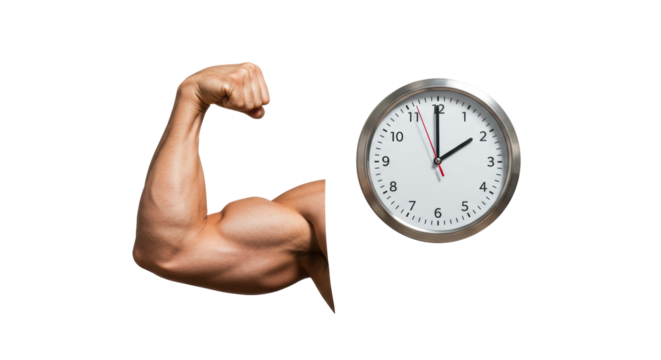 Isolated Arm Muscle and Clock