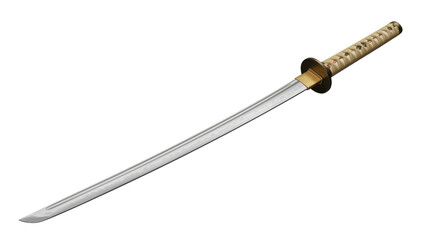 Isolated Katana Sword