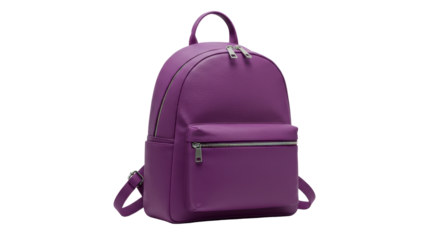 Isolated Purple Backpack