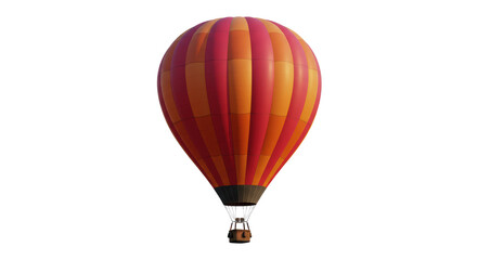 Isolated Hot Air Balloon
