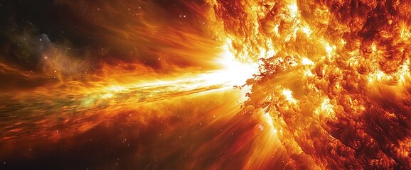 Cosmic explosion