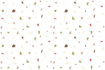 Colorful Terrazzo Pattern Background. Seamless. Wallpaper. Vector Illustration