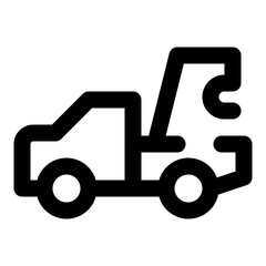 transportation dashed line icon