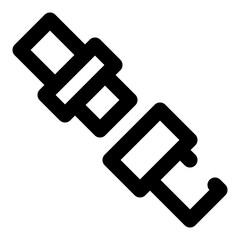 transportation dashed line icon