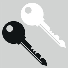 key icon set ,key icon in generic style. access keys concept