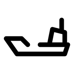 transportation dashed line icon