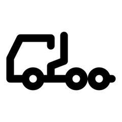 transportation dashed line icon