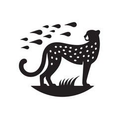 vector illustration of a tiger