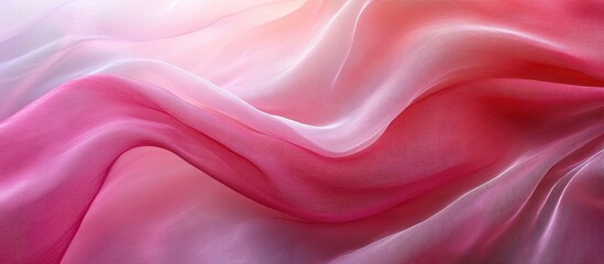 Obraz premium Delicate ombre fabric texture, soft flowing, perfect for apparel