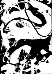 black and white, isolated, branch, abstract, silhouette, white, vector, illustration, nature, art, animal, drawing, ink, splash, light, doodle, hand, sketch, paper