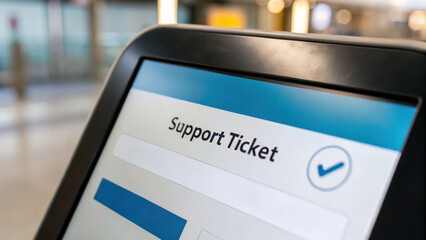 Support ticket system at call center service concept enhances customer experience and streamlines assistance