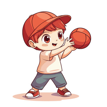 boy plaping basketball