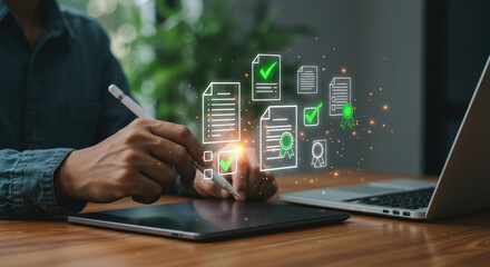  Digital Compliance: Streamlining Documentation, Certificates & Approvals with Tablet & e-Signature for Modern Business